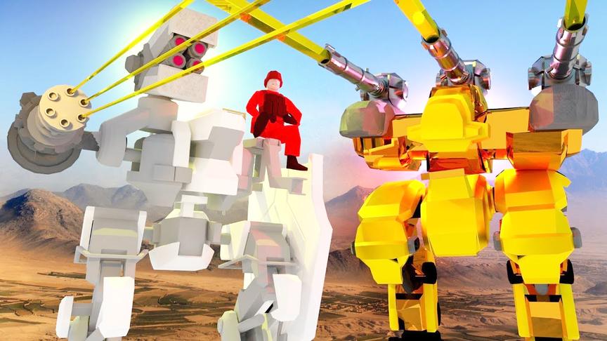 小飞象解说 战地模拟器 全新机器人登场！激光武器碾压敌军！