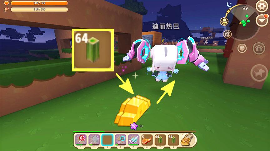 迷你世界：三月给砍竹子的劳工发工资，劳动使我快乐