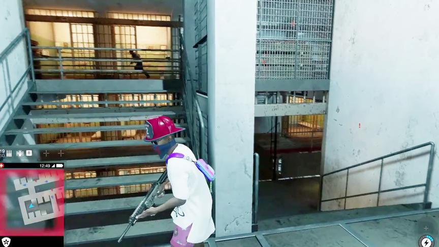 小林热游解说看门狗2：躲在小岛上五星逃亡，被强逼躲入岛上监狱