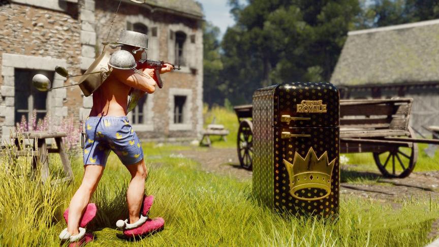 绝地求生上线捡破烂版本？画质超高还免费，玩起来把人笑岔气！