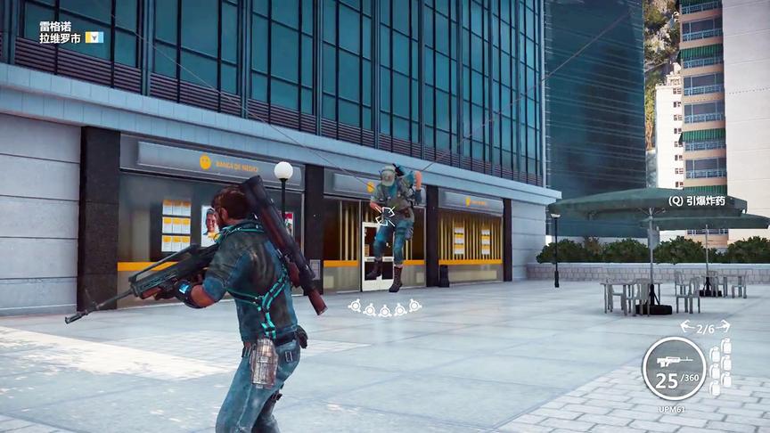 小林解说：将路人扣在墙上旋转看得我都要吐了