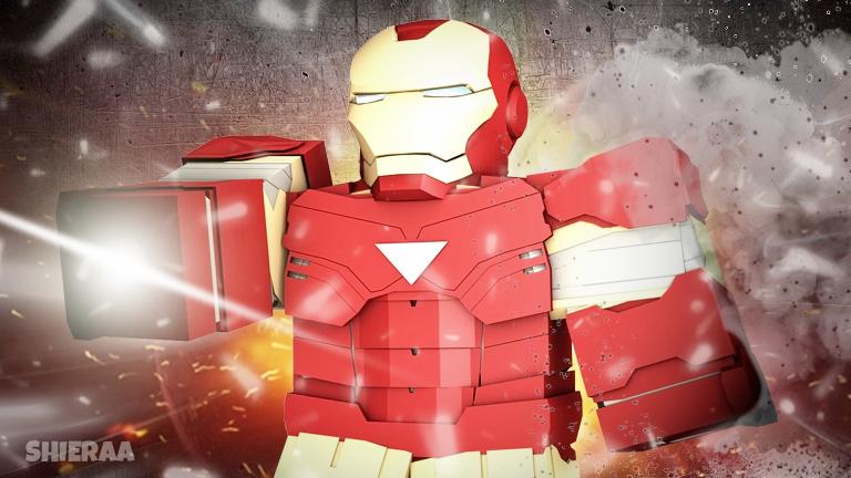 波波仔解说 roblox 钢铁侠战争：你们见过钢铁侠用脸来刹车的吗？