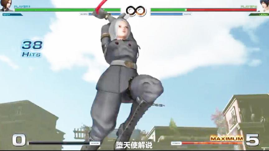 拳皇14 微璞vs丽安娜最新实战连击教学