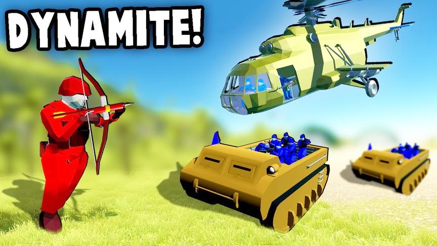 战地模拟器 装甲坦克狂轰滥炸！士兵突击消灭敌军！