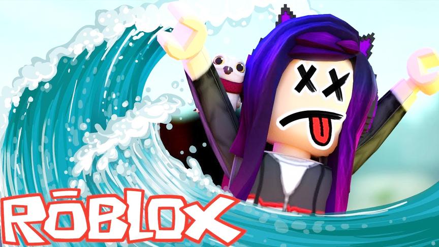 小飞象解说 Roblox洪水逃生 紧张刺激深海越狱！我要被毒水淹没啦！