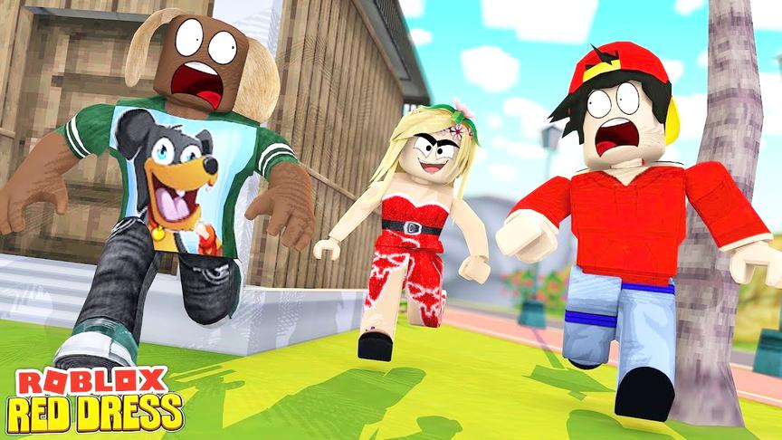 小飞象解说 Roblox逃离红衣小女孩 诡异学校！林中小屋步步惊魂！