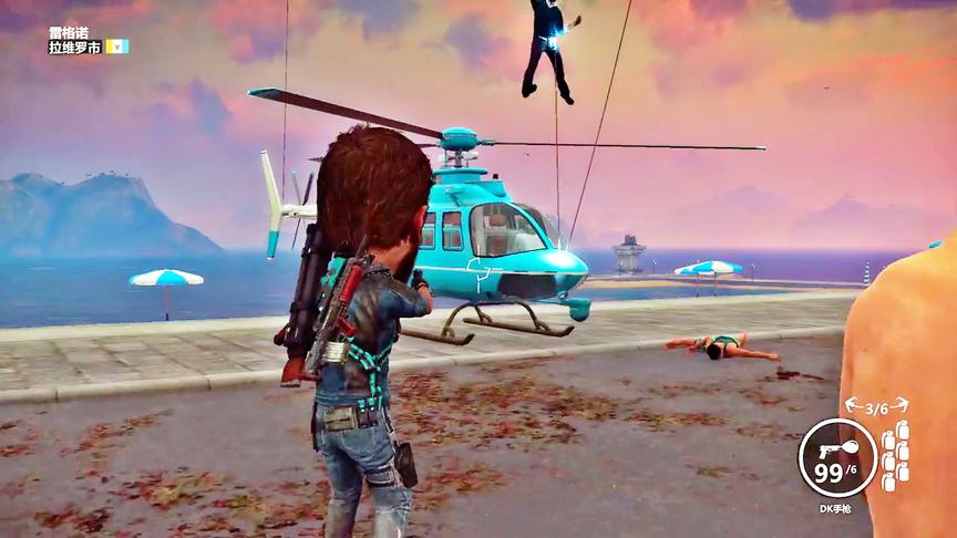 正当防卫3：一架直升机到底需要几个人体气球才能上天