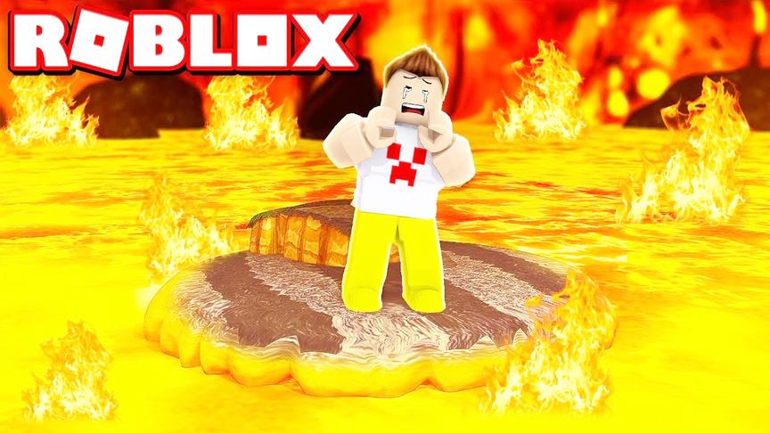 小飞象解说 Roblox地狱学校逃生 史上最难关卡？岩浆跑酷惊险十分！