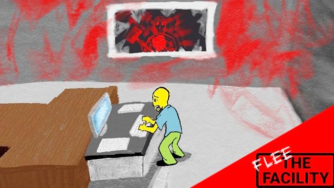 波波仔解说 roblox 逃离设施：roblox版第五人格？我的监管者无敌