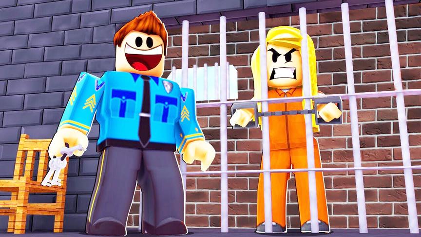 小飞象解说 Roblox自然灾害模拟器 被关进监狱集体越狱？