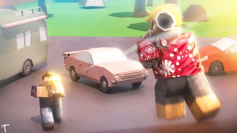 波波仔解说 roblox虚拟世界“皇家岛屿”：吃鸡有时要靠缘分！