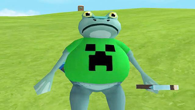 滑稽蛙如何获得我的世界苦力怕套装