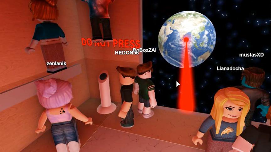波波仔解说 roblox 疯狂电梯：最疯狂的是我把地球给炸了！