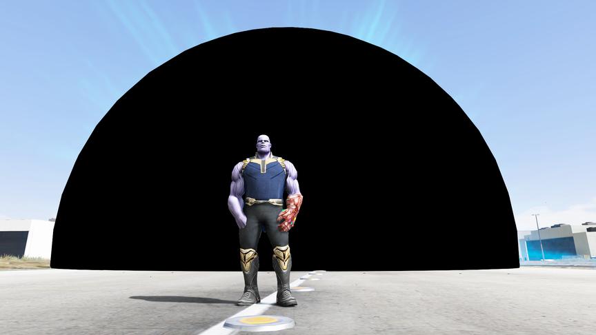 童心解说：灭霸在机场跑道放一个黑洞，飞机经过会怎么样？