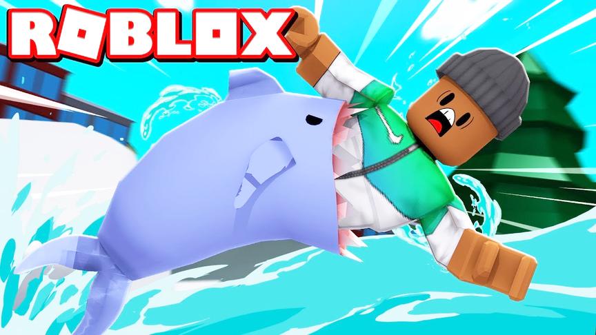 小飞象解说 Roblox鱼店逃生 海底总动员！鲨鱼突然出现？