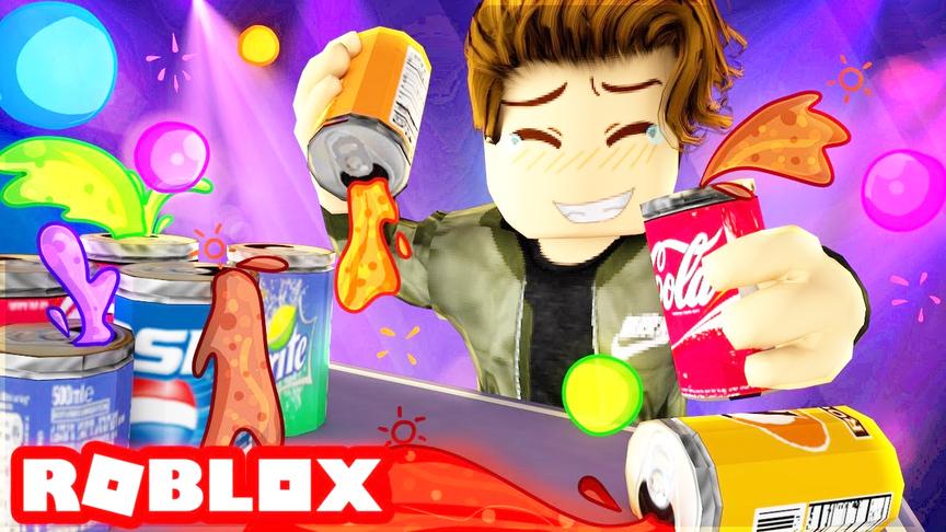 小飞象解说 Roblox喝饮料模拟器 红牛升级养乐多！一碰就起飞啦？