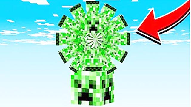 我的世界模组秀：超过100种不同的苦力怕世界