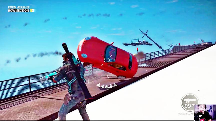 小林热游解说：天空航母玩汽车特技，压根没把神盾局放在眼里！