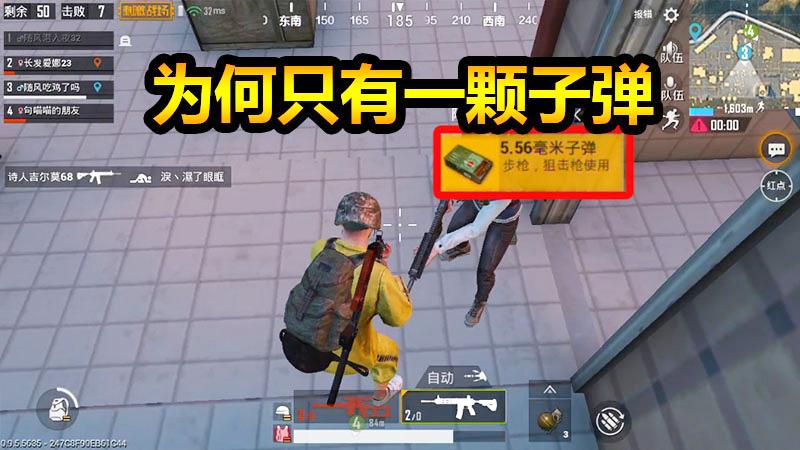 随风刺激战场28：随风弹尽粮绝，神奇队友留给随风一颗子弹！