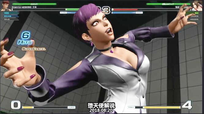 拳皇14 微丝最后的重脚接bc瞬间逆转实在是太漂亮了