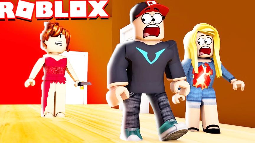 小飞象解说 Roblox红衣小女孩 都被我“关了起来”看你们往哪里跑