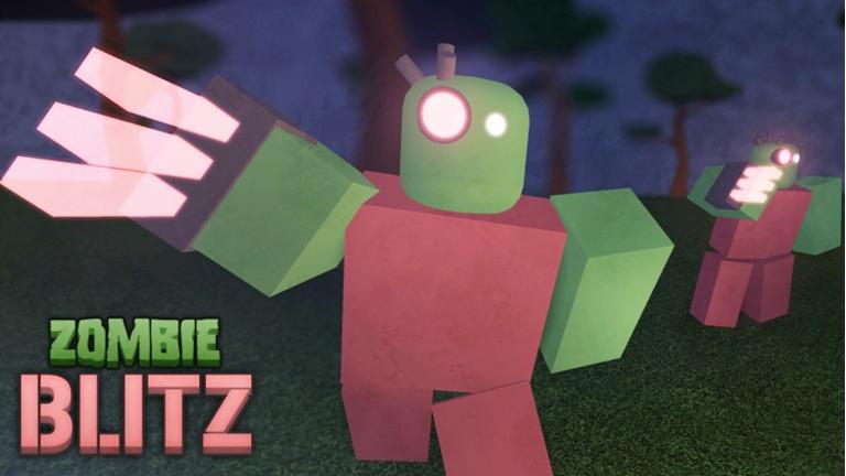 波波仔解说 roblox虚拟世界“Zombie Blitz”：武装外星人入侵！