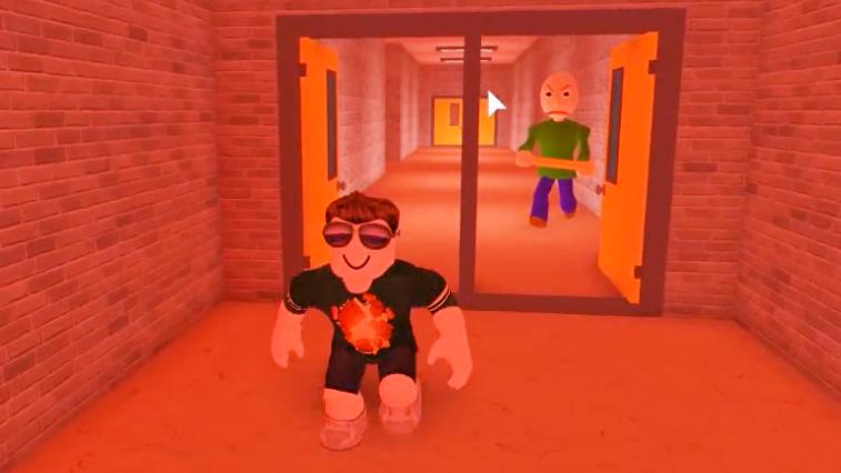 波波仔解说 roblox 逃离学校：3D版Baldi？波老师又来抓学生啦！