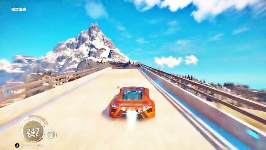 小林解说：断桥高空，旋转空中飞车经费在燃烧！