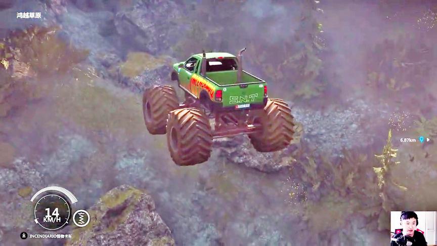 小林热游解说：大脚车真是全地形的汽车载具