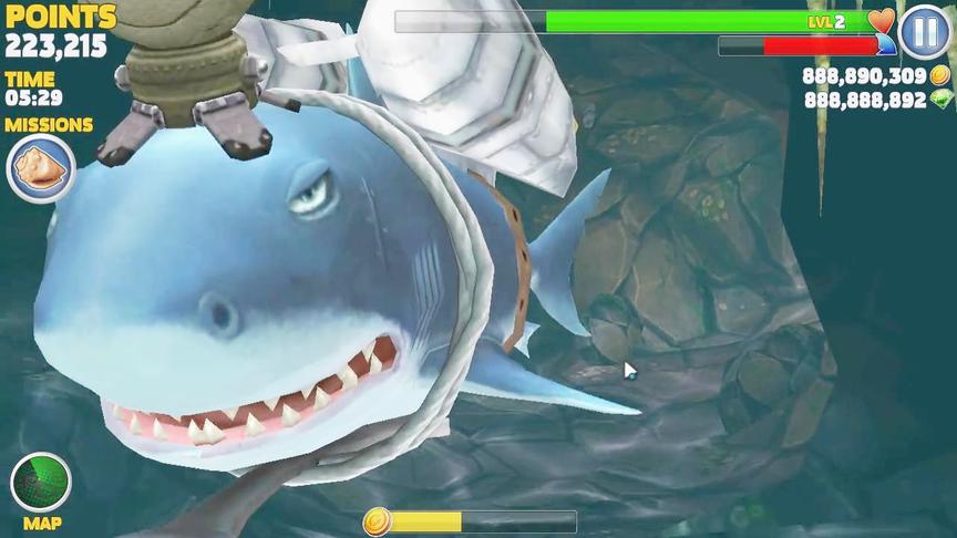 饥饿鲨进化：击败了第三个BOSS，我们去打打积分！