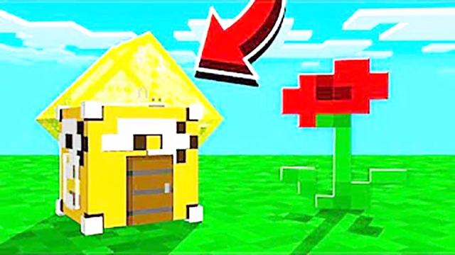 我的世界1.13幸运方块迷你小屋