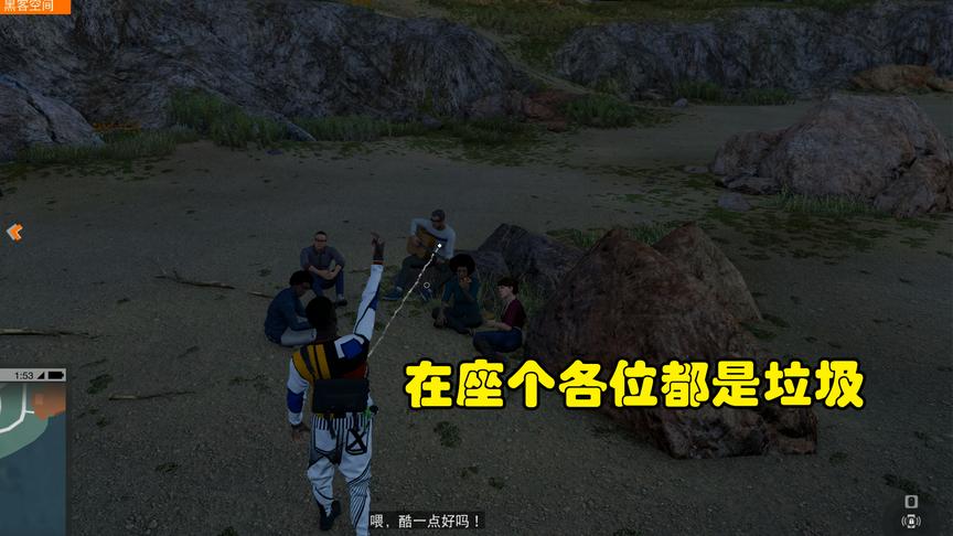 阿管：我是说在座的各位都是垃圾，不服来打我啊