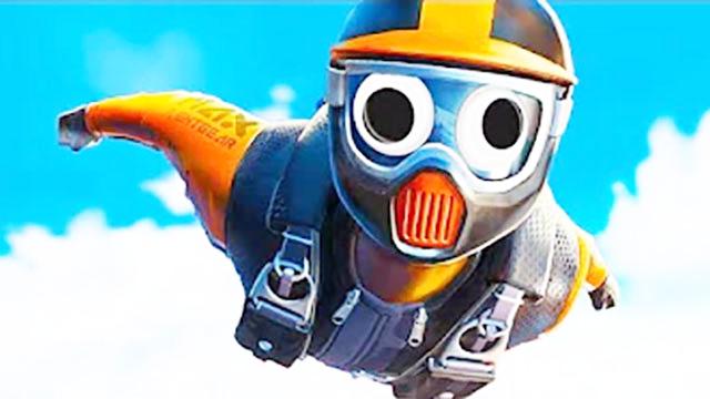 VR游戏：极限空中飞人挑战赛 逼真的真实体验太棒了 人飞起来了