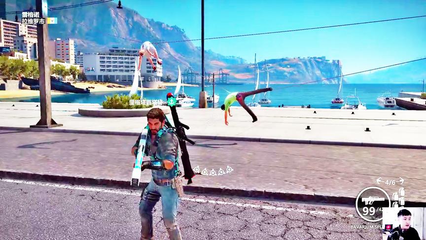 小林解说：恶搞路人系列将两个路人扣在电线杆上