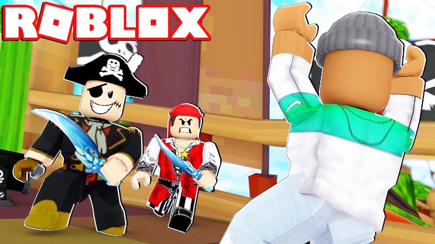 小飞象解说 Roblox迷你小游戏 陨石从天而降！阻止加勒比海盗！