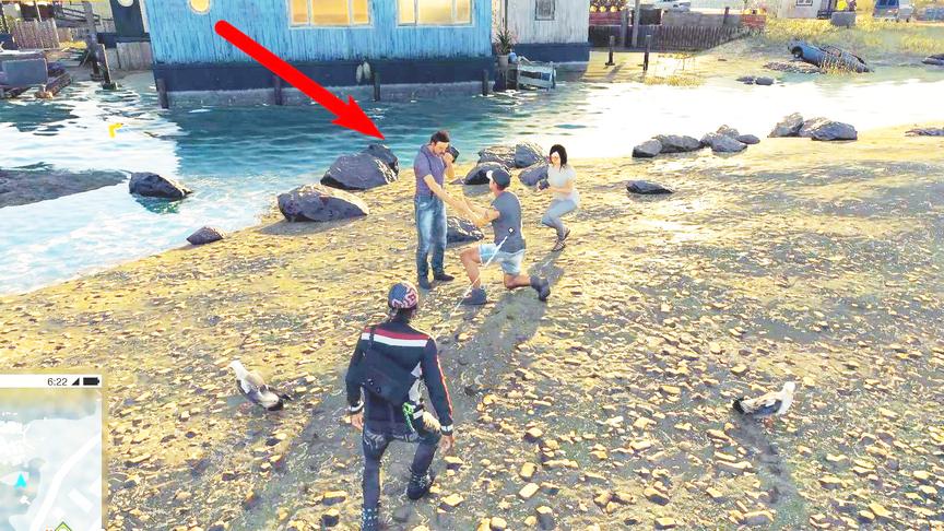 看门狗2：两个男的正在求婚仪式，上去搞破坏会不会挨揍？