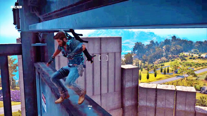 小林热游解说：被铁门夹住了，快救我出来！