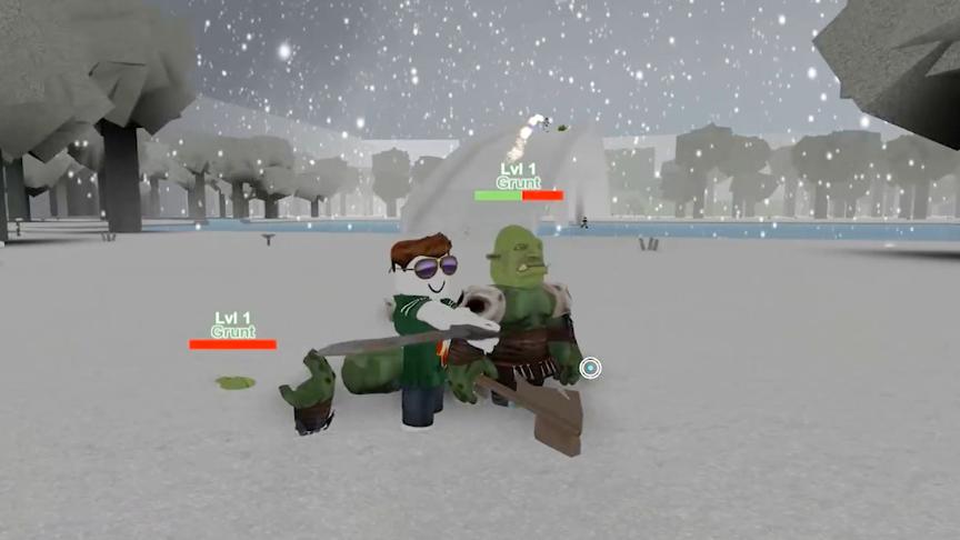 波波仔解说 roblox虚拟世界“战场”：人类与兽人的战争又打响了