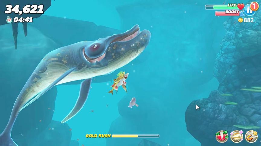 饥饿鲨进化世界：跟它比起来，我们太渺小！