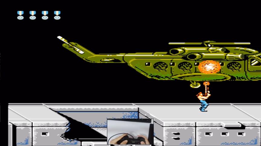 魂斗罗：BOSS刚出现就被打下来，我是不是有点太狠了