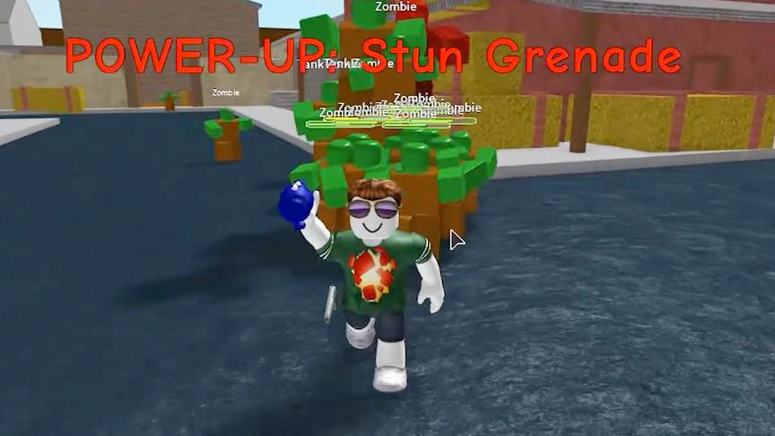 波波仔解说 roblox虚拟世界“僵尸攻击”：尸潮不用怕！我有雷！