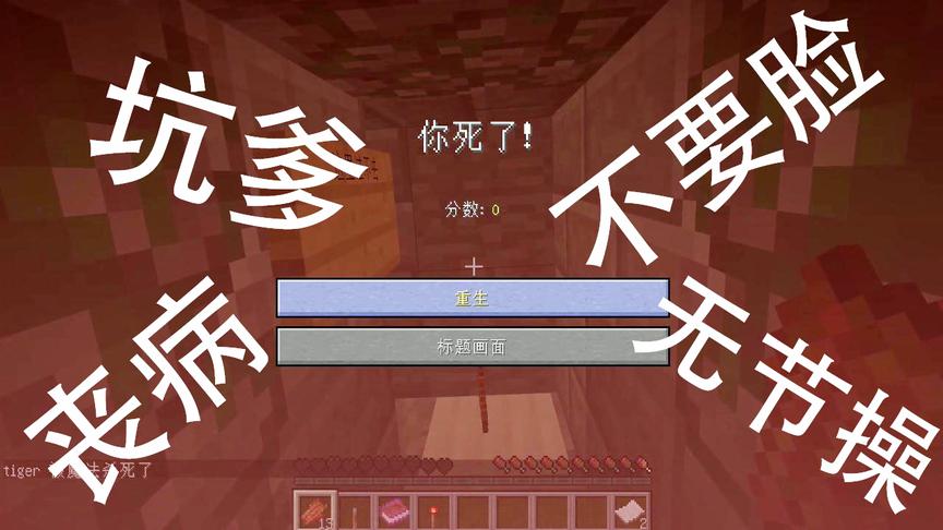 我的世界：史上最坑爹、丧病、无节操、不要脸的解密地图