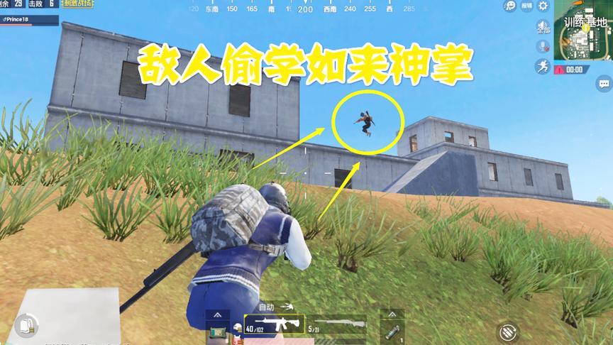刺激战场：敌人偷学如来神掌，结果让我哭笑不得