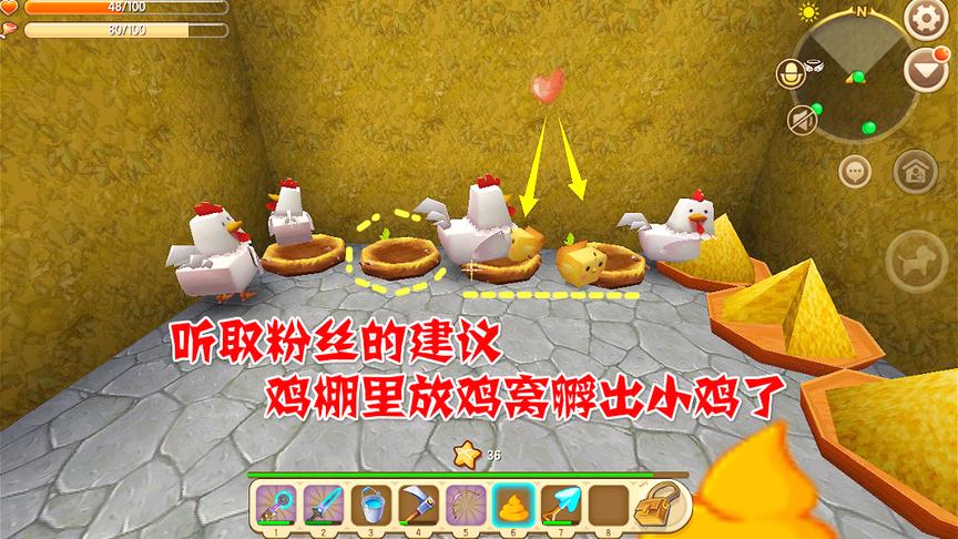 迷你世界吹牛大会19：小伙伴看我这期如何成为养鸡专业户