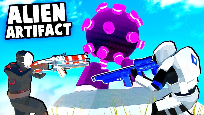 小飞象解说 战地模拟器 抢夺神秘外星神器！疯狂外星人大战！