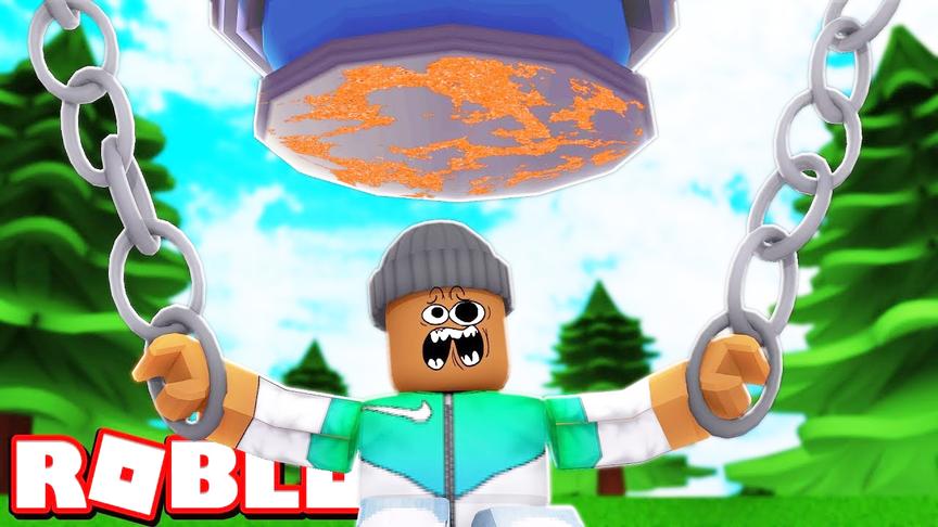 小飞象解说 Roblox碾压墙 挑战高难度关卡！一不小心被压成渣渣！