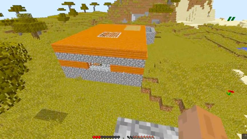 我的世界生存21：完成独一无二的别墅，为了观赏我特意建个瞭望台