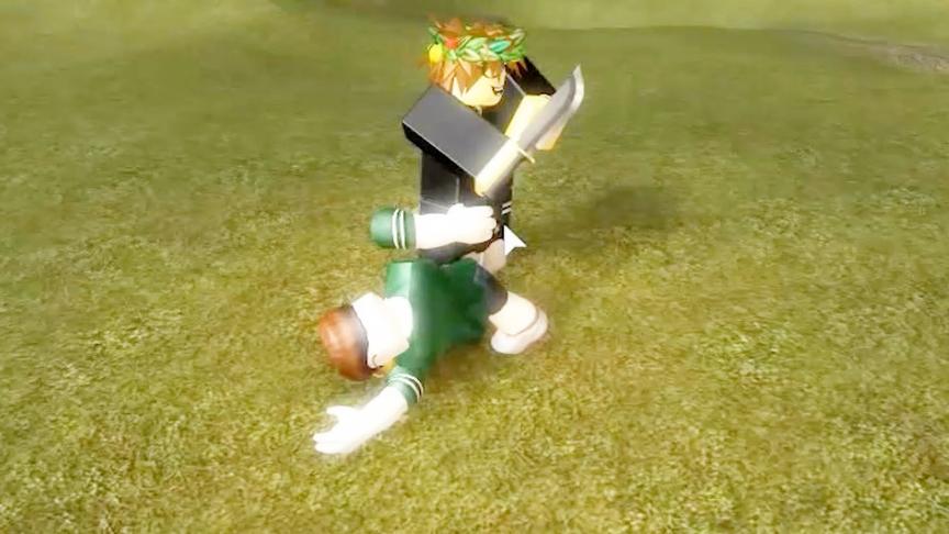 波波仔解说 roblox 虚拟世界“绝地拳击”：拳头跟匕首哪个赢？
