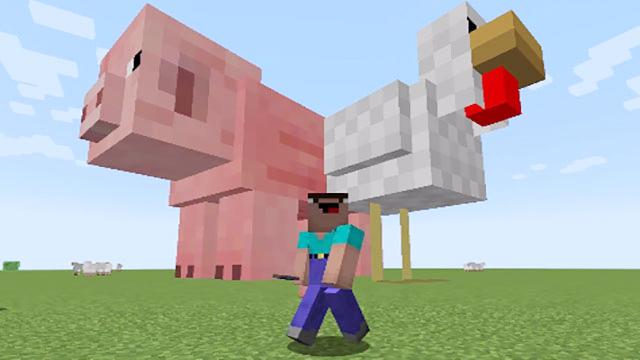 魔哒我的世界模组秀EP8：体积转换器 能让所有生物瞬间变大变小