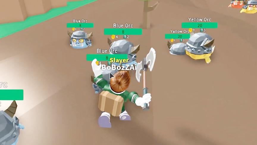 波波仔解说 roblox 怪物猎人模拟器：看我的“崩山裂地斩”！